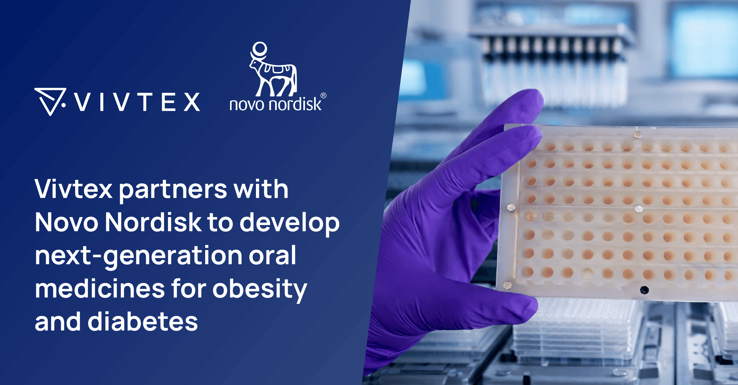 Novo Nordisk and Vivtex partner to develop next-generation oral medicines for obesity and diabetes